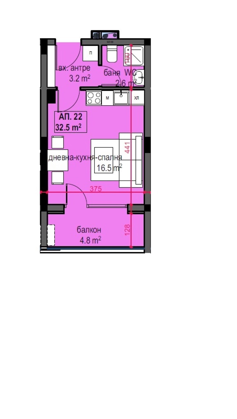 Apartment in Primorsko - Property Details 1