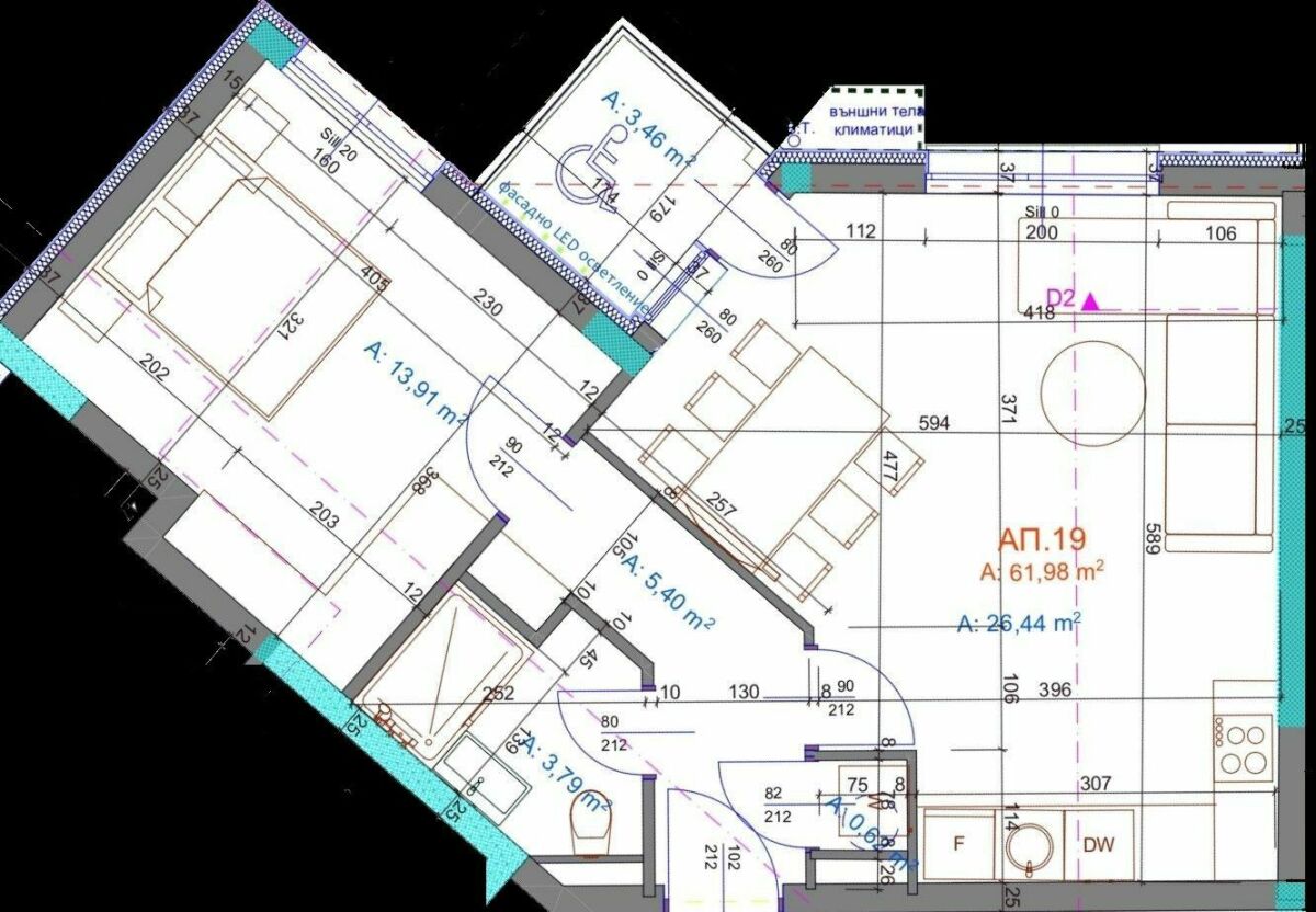 Apartment in Bratya Miladinovi - Property Details 1