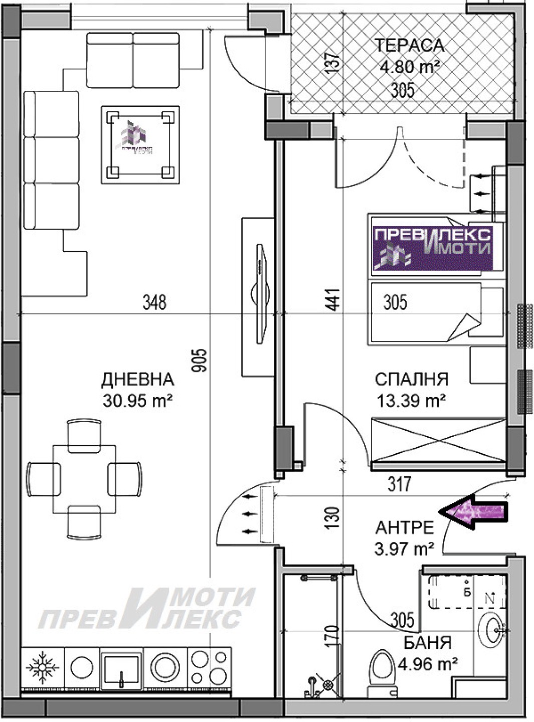 Apartment in Karshiyaka - Property Details 1