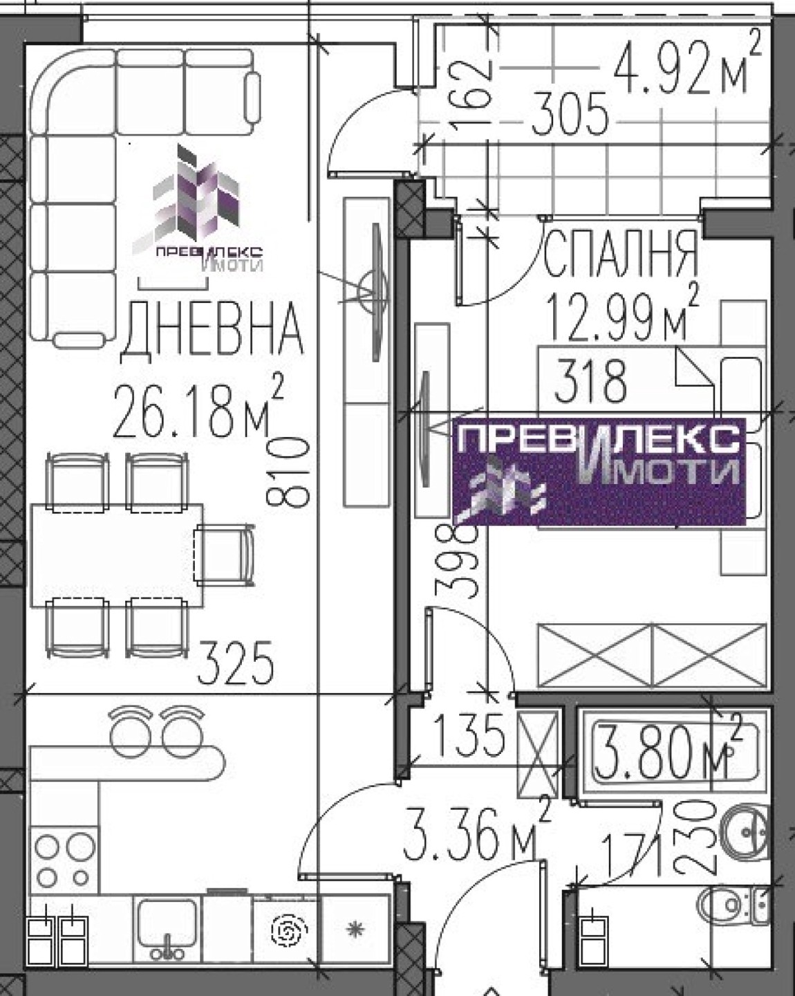 Апартамент в Каменица 2 - Детайли за имота 1