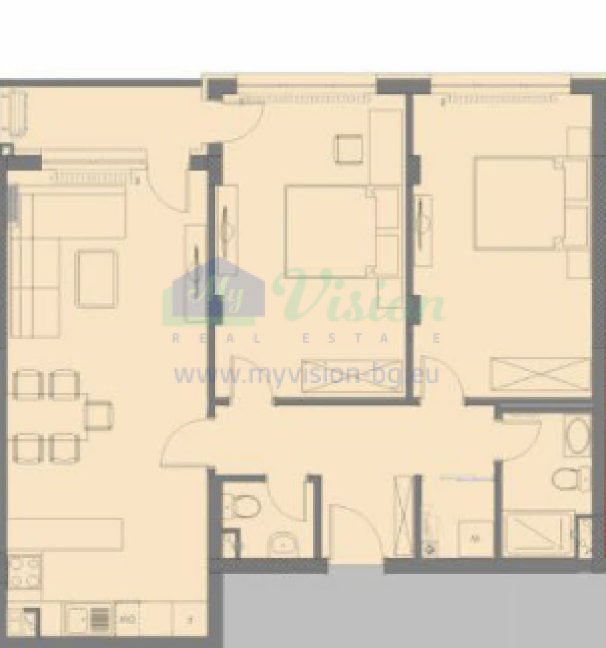 Apartment in Studentski Grad - Property Details 1