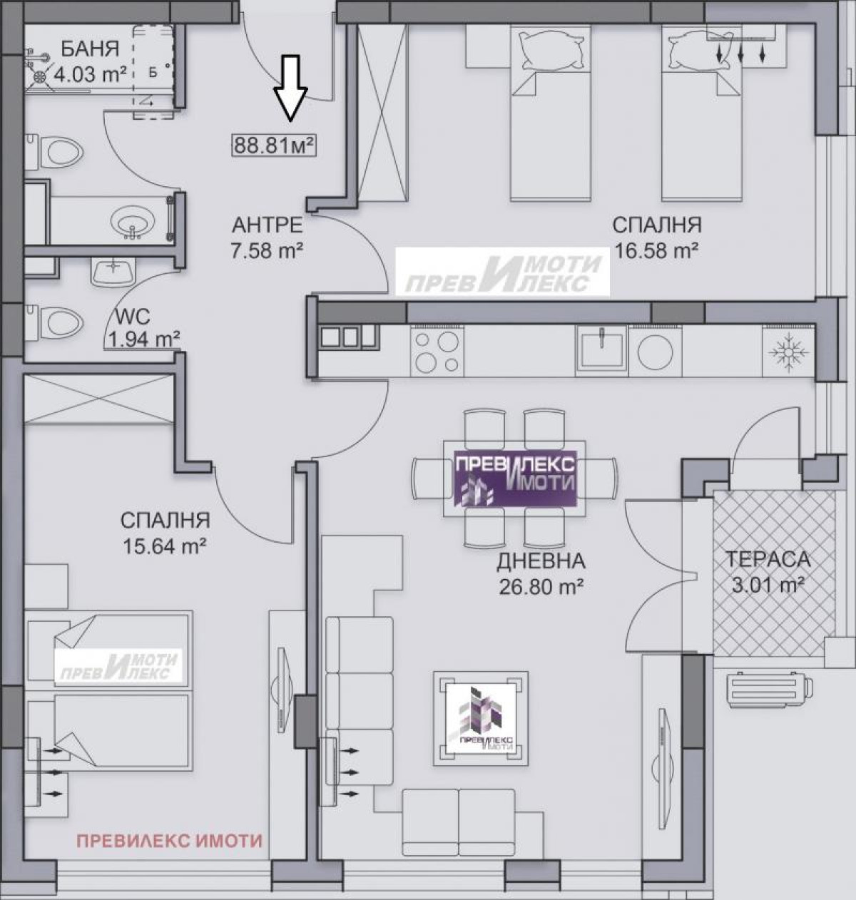 Apartment in Karshiyaka - Property Details 1