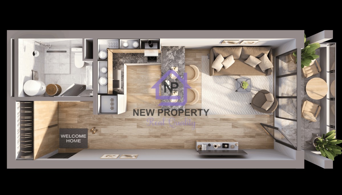 Studio in Kosharitsa - Property Details 1
