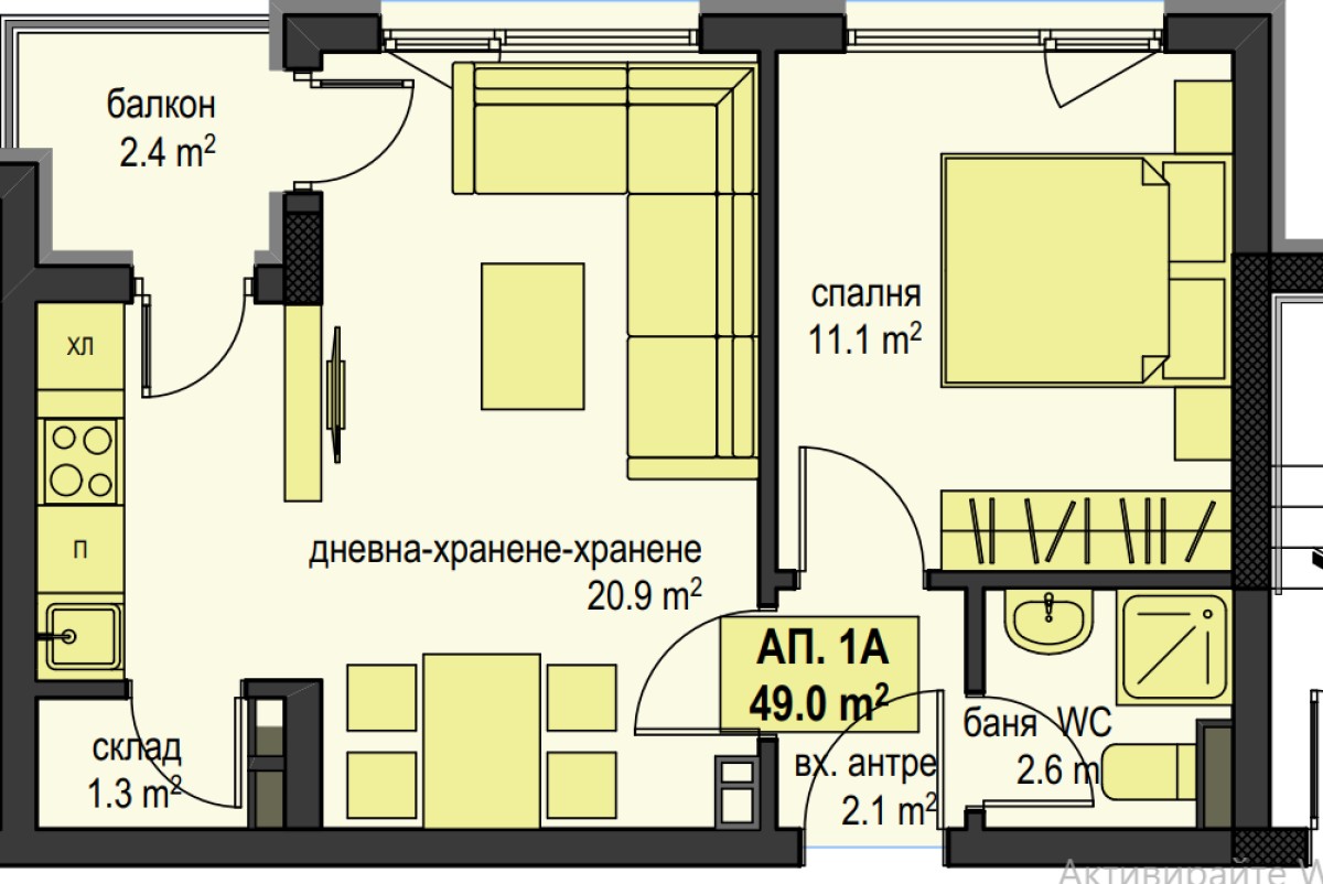 Apartment in Meden Rudnik - Zone C - Property Details 1