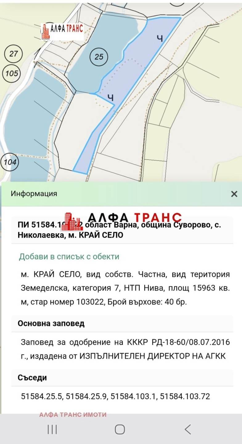 Land in Nikolaevka - Property Details 1