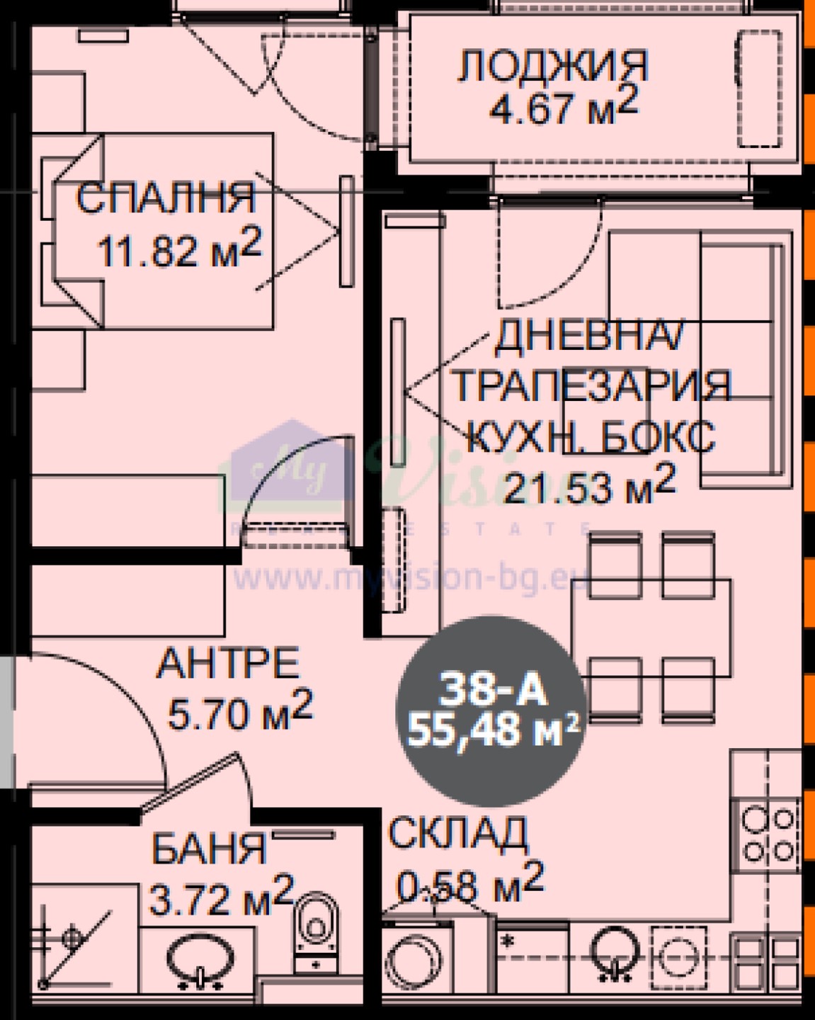 Апартамент в Дружба 2 - Детайли за имота 1