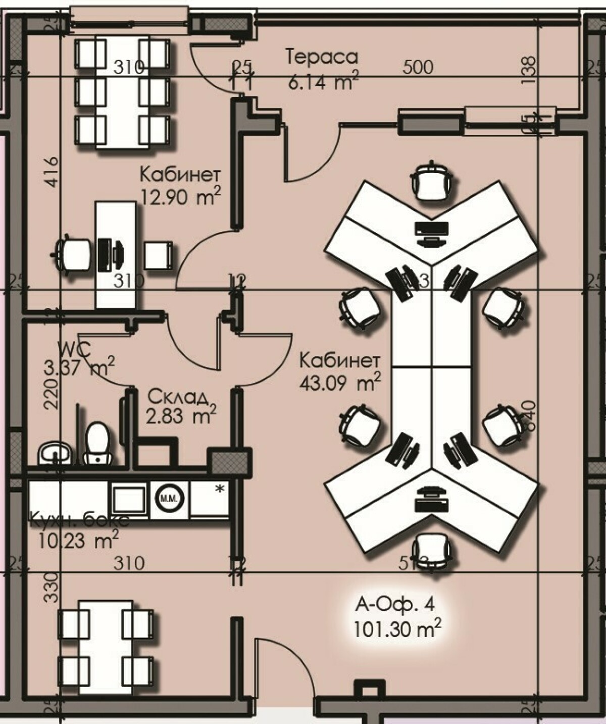 Commercial in Izgrev - Property Details 1