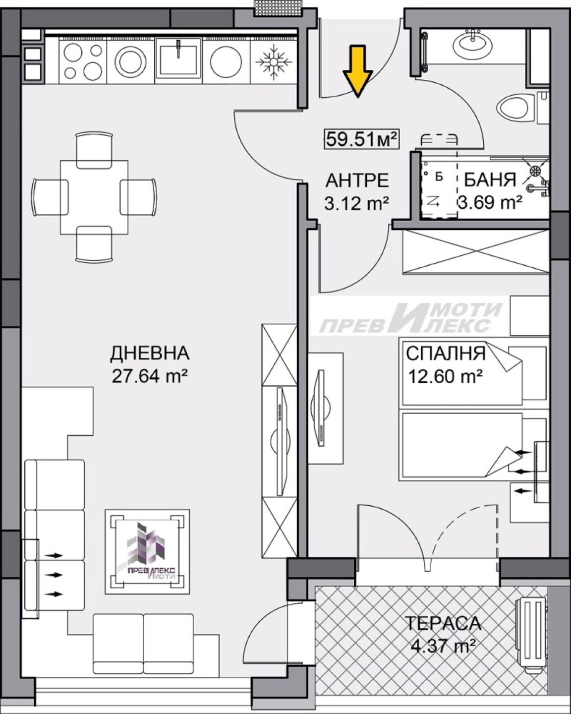 Apartment in Karshiyaka - Property Details 1