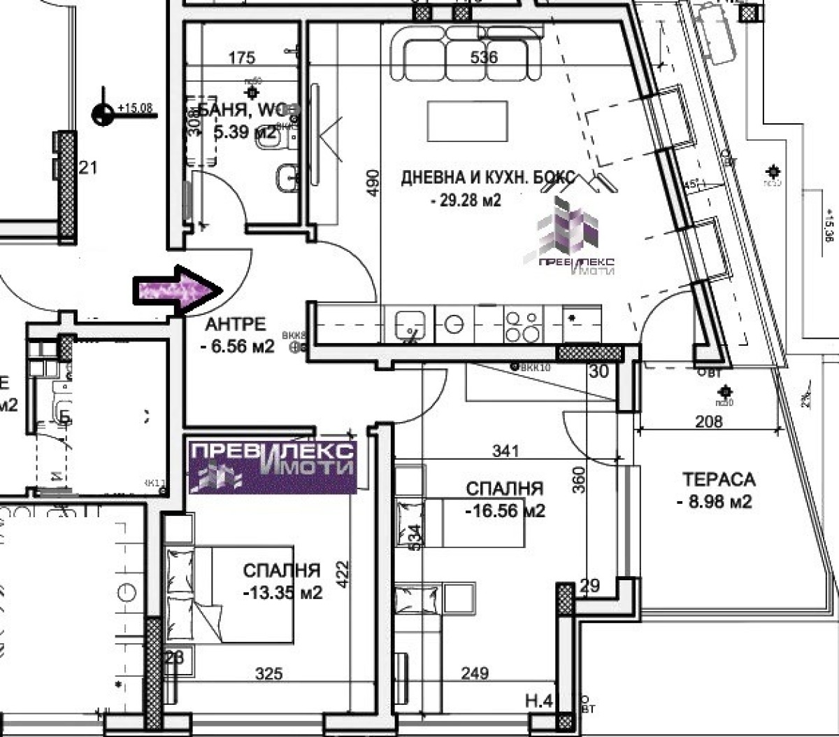 Apartment in Hristo Smirnenski - Property Details 1