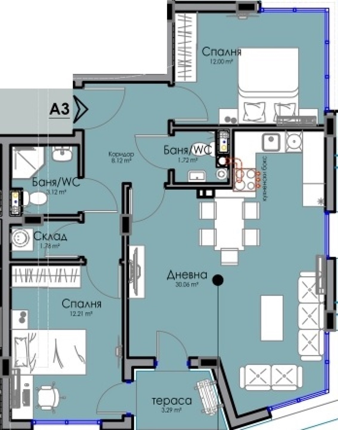Apartment in Horizont - Property Details 1