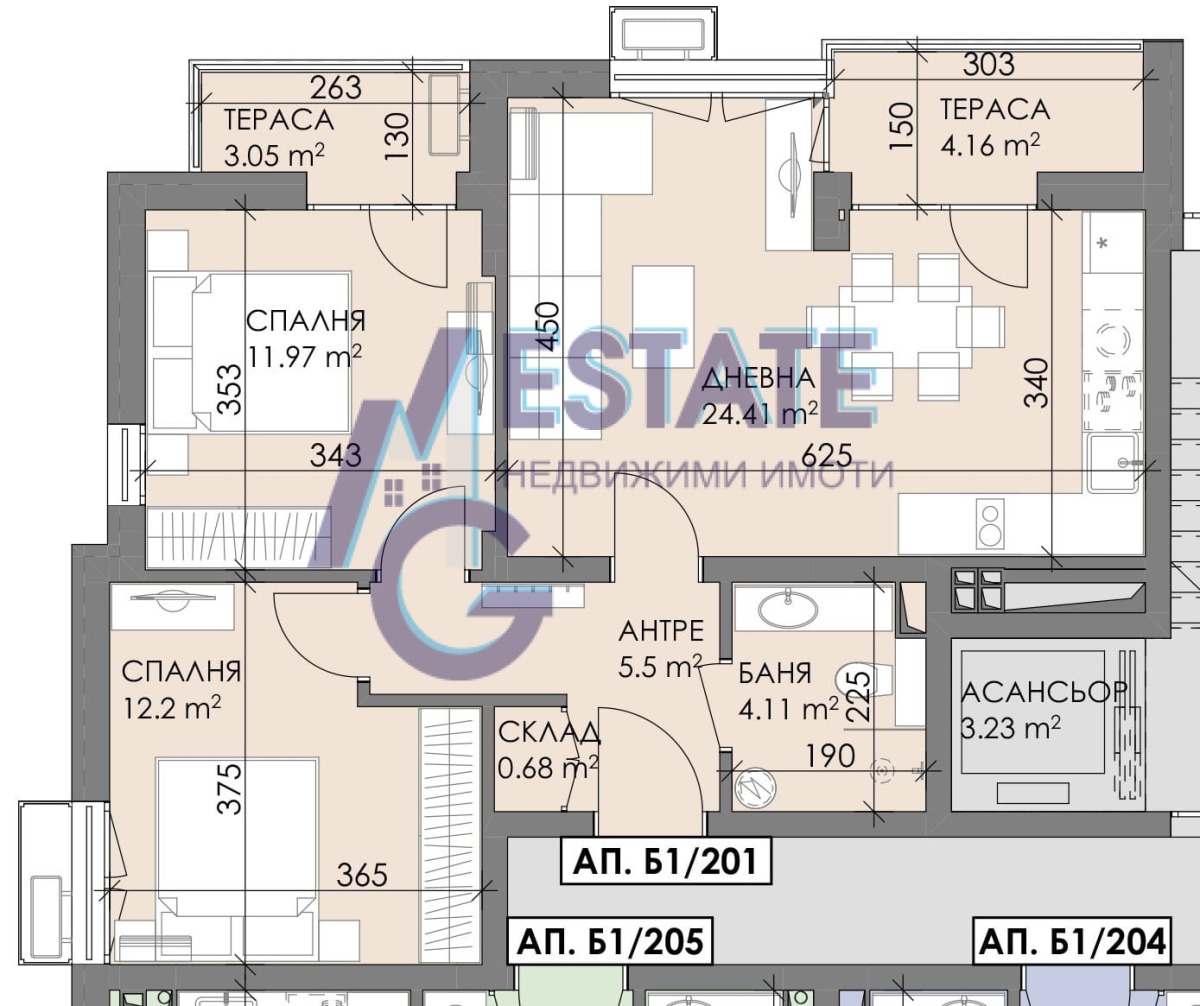 Apartment in Meden Rudnik - Zone C - Property Details 1
